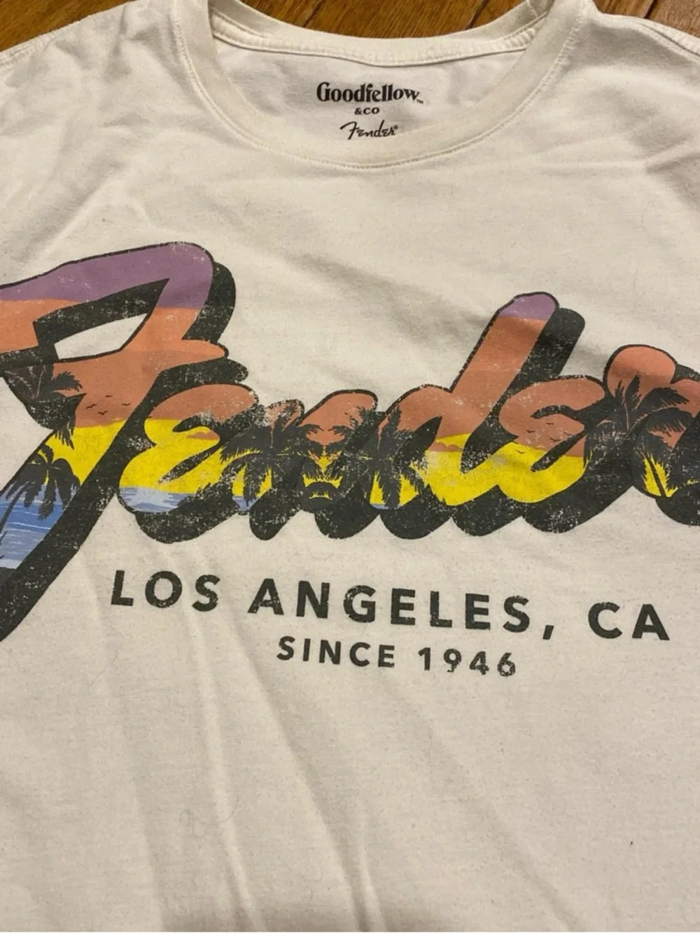 Fender Los Angeles T-shirt, Medium - Picture 1 of 4